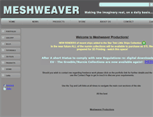 Tablet Screenshot of meshweaver.com